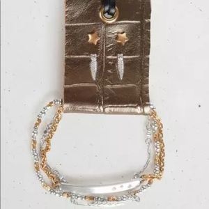 NWT Lucky Brand Star Bracelet & Earring Set